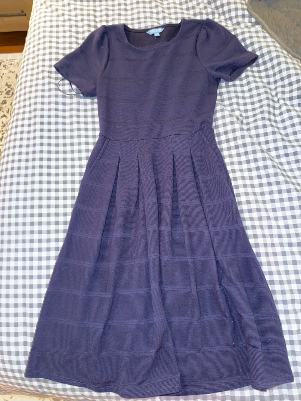 Draper James Short Sleeve Knit Tee Mini Dress